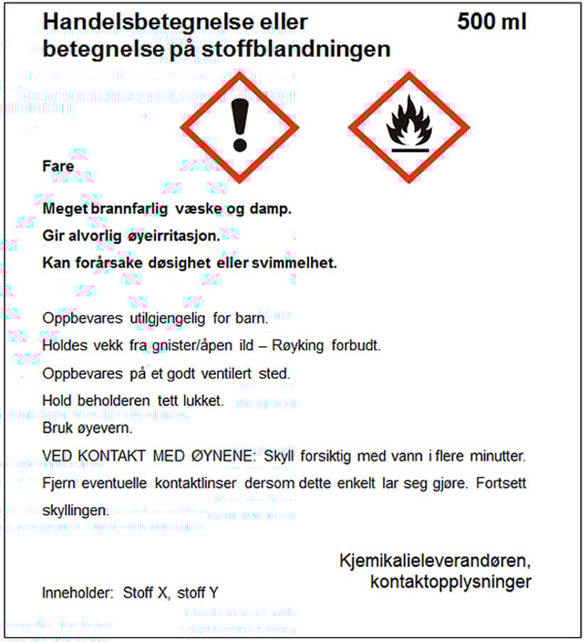 Fareetikett-eksempel